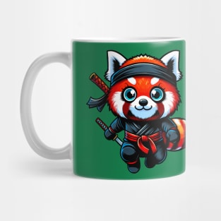 Ninja Red Panda Mug